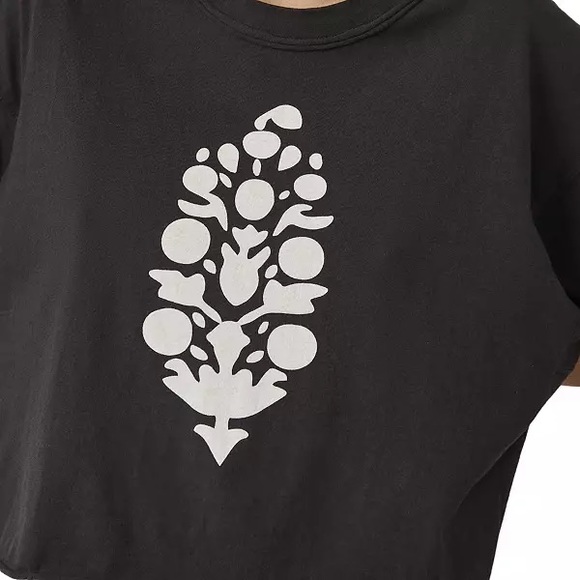 NWT FP Movement Inspire Logo Tee in Black Combo - Picture 4 of 12